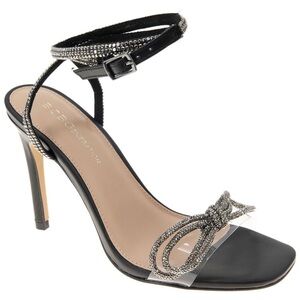 BCBGeneration Illara sandal NWT Black bow 8.5